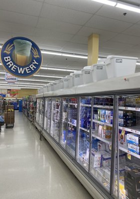 Beer aisle