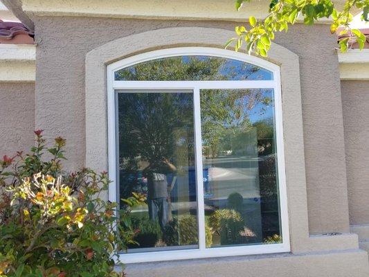 Arch window replacement