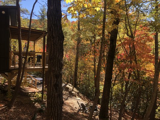 Fall at Smoky Mountain Sky Camp #3.