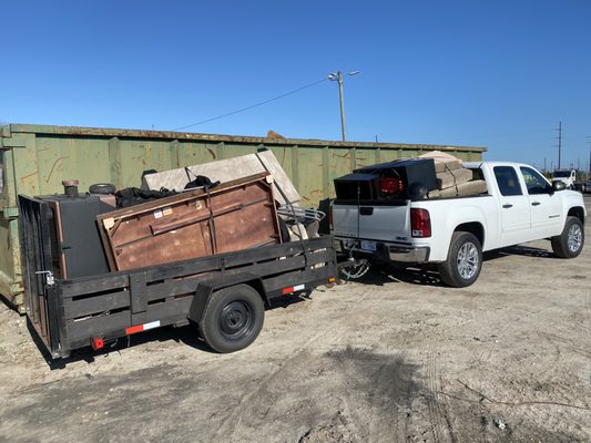 We haul all types of debris