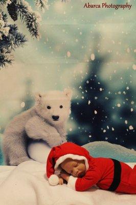 New born Christmas Photoshoot