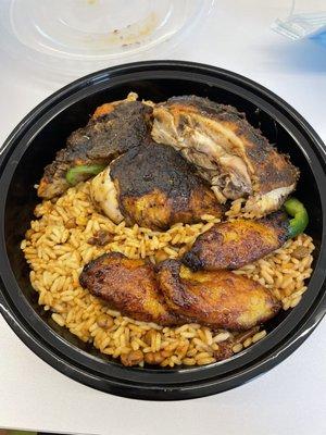 Jerk Chicken platter