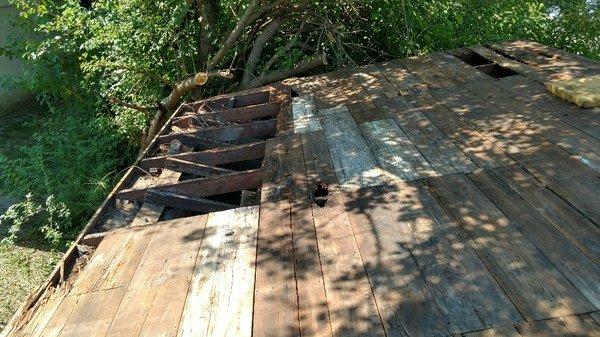 Repair and new decking