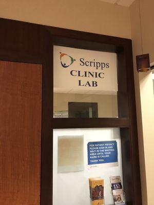 Scripps Clinical Lab in Suite 702