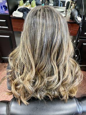 My daughter's highlights