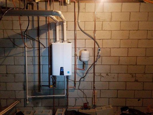 Tankless Water Heater Install