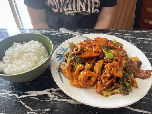 Hunan Triple Delight