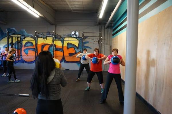 CrossFit is for all Fitness levels.  Come on in and give it a try. We will help you on your fitness journey.