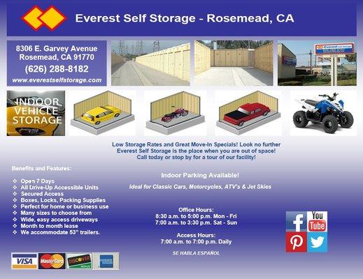 Self Storage Flyer