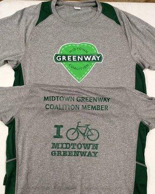 Midtown Greenway shirts printed at Frontrunner.