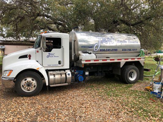 2018 Kenworth for pumping septics