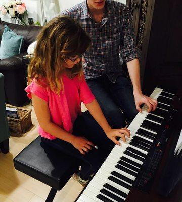 Piano lesson