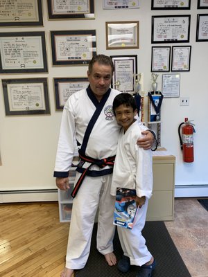 Master Menendez with Anthony