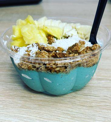 Try our Island Blue smoothie bowl!  YUM