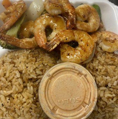 Hibachi shrimp