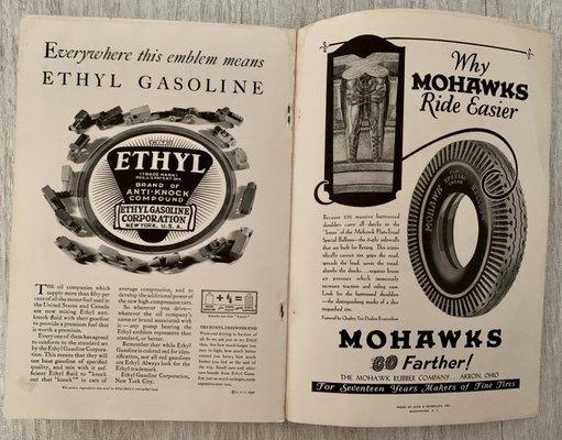 Found this advertisement in my National Geographic February 1930 magazine