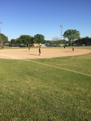 Ready for softball.