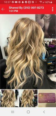 Balayage techniques