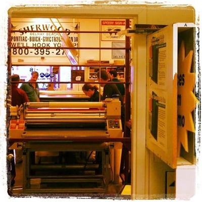 The busy shop where fabrication is done