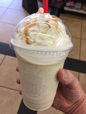 Pumpkin pie milkshake!