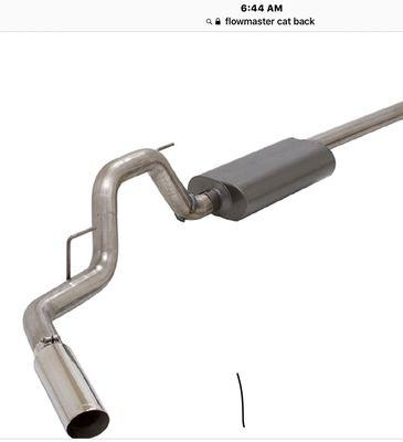 Flowmaster Cat Back Exhaust System