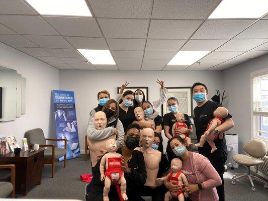 CPR Training course with a fun team of professionals!