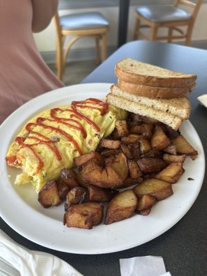 Dockside omelette