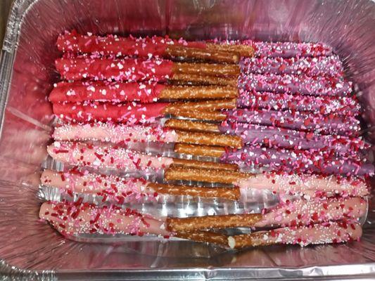 Chocolate Covered pretzels