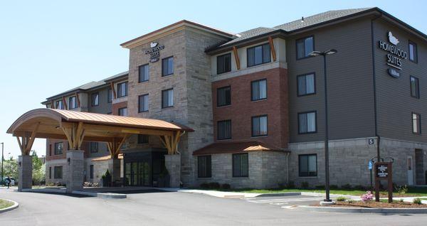 So. Burlington Homewood Suites - Structural design