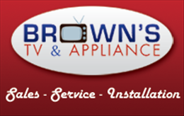 Brown's TV & Appliance logo