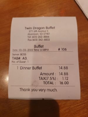 Twin Dragon Buffet