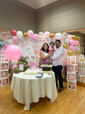 Baby shower for kim and Ruben