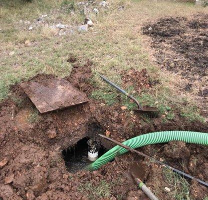 Example of a lid for a septic. Not the PVC pipe that is 3 inchs.