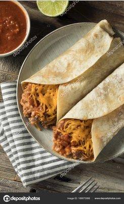 Bean and cheese burritos buy 2 x $ 4.00