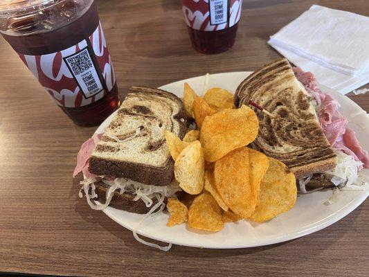 Reuben sandwich