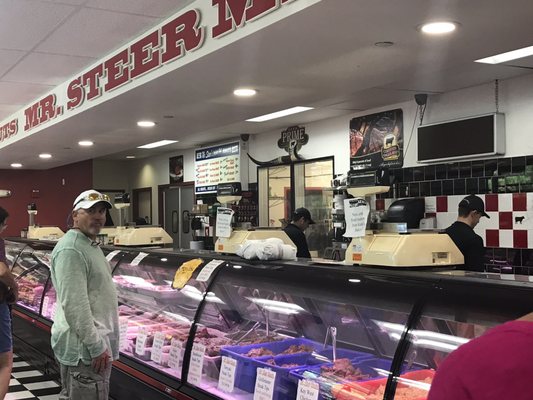 Meat counter w tons of options