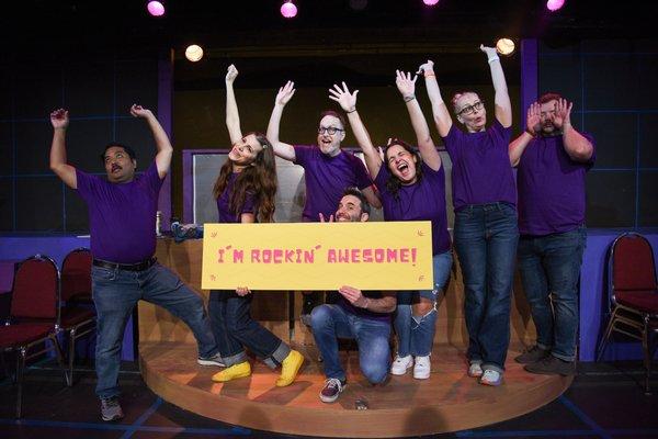 Rockin' Awesome Improv Show is a family-friendly show for kids every Saturday at 11am. Serously Silly!