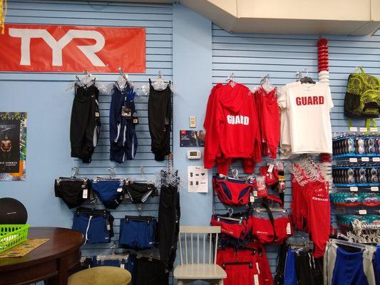 TYR and Lifeguard gear