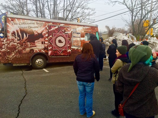 The line 30 minutes before they open (in Red Bank)! So glad I left early...