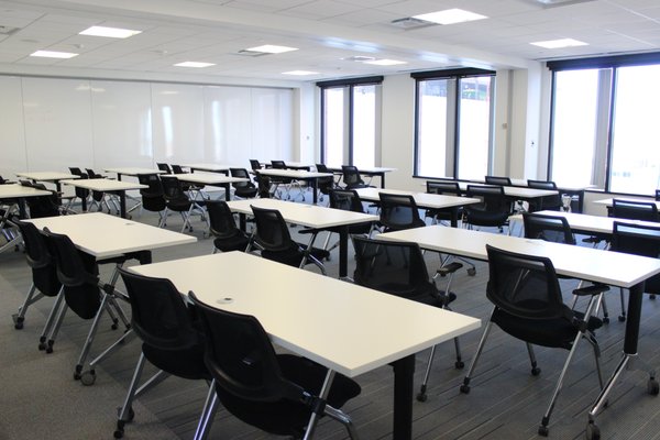 Classrooms, event space, shared workspace