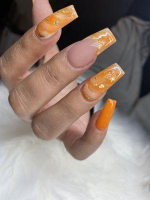 Acrylic nails design