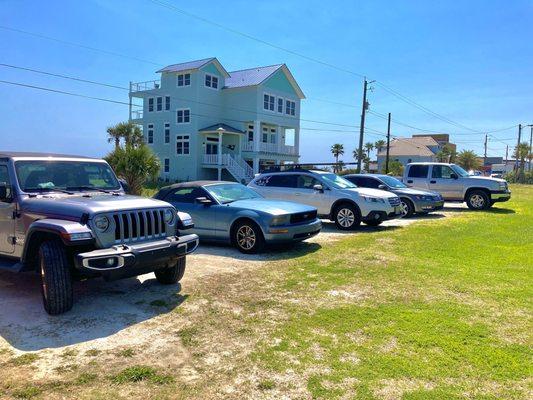 "Nana" Dune System -- nearby parking