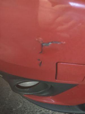 bumper damage