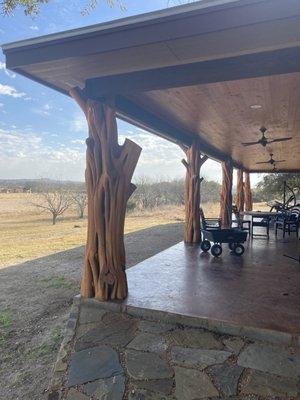 Porch columns