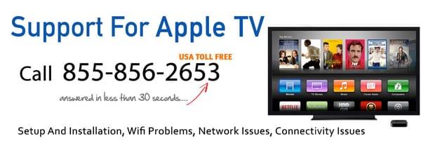 apple tech support for apple tv call 855-856-2653