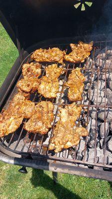 Amazing southwest marinade! Perfect chicken thighs!