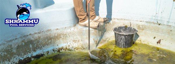 pressure washing pool