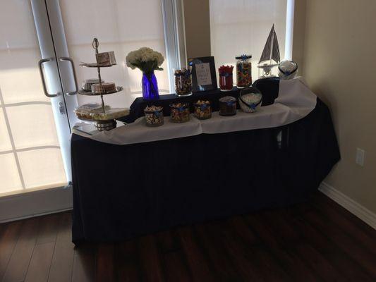 They even included a treat table for our wedding,  very awesome!!