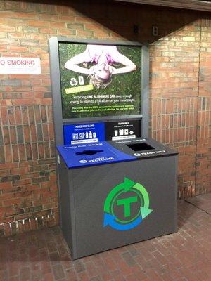 MBTA recycles