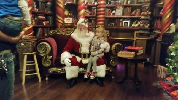 One on one with Santa